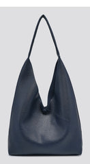 Women Large Hobo Slouch PU Leather Lightweight Practical Shoper Handbag Shoulder Bag With Small Purse Clutch Handbag