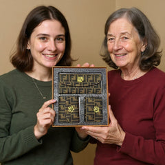 Ladies FF 3 piece boxed purse