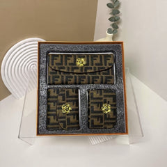 Ladies FF 3 piece boxed purse