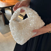 White Sequins Evening Clutch Bag
Product code 7269 White
