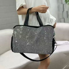 Diamond Shimmer Tote Bag