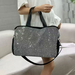 Diamond Shimmer Tote Bag