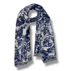 Forest print scarf