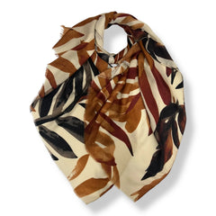 Big amazon palm leaves