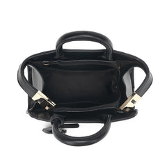 Pink Top handle bag with long straps - 10275
