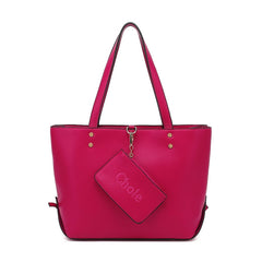Rose slouch bag with small bag & purse a set -