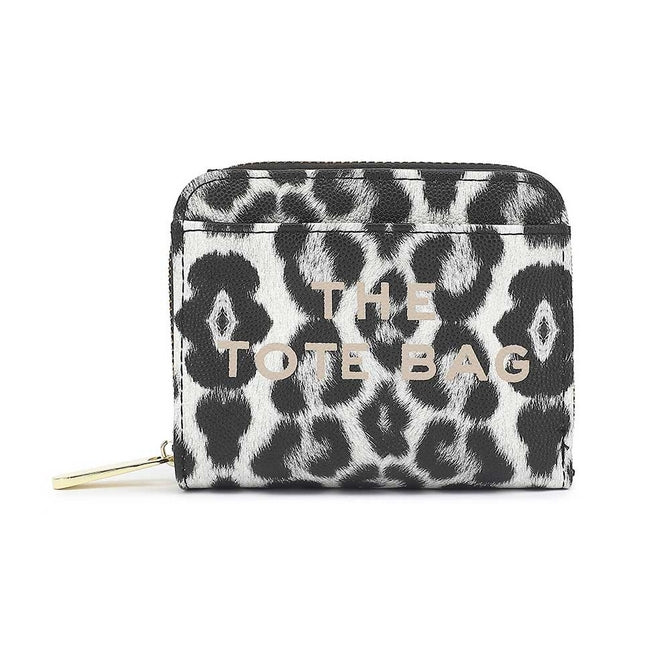 Black Leopard print Tote purses - ( 515 )