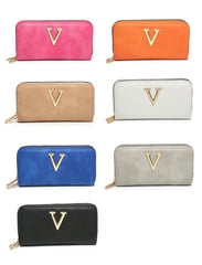 Plain V Purse