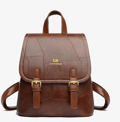 Brown and Black Backpack