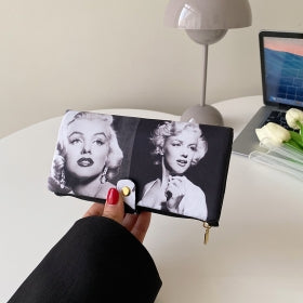 2 in1 Purse&Card Holder (black&white)