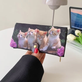 2 in1 Purse&Card Holder (CAT)