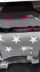 Winter cashmere star scarf