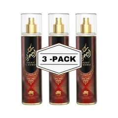 Al Fares Malikat Al Sohraa Body Mist 250ML 3 Pack