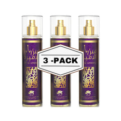 Al Fares Ser Al Ameera Body Mist 250ML 3 Pack