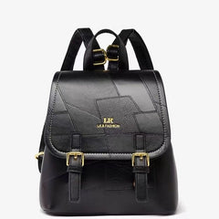 Brown and Black Backpack