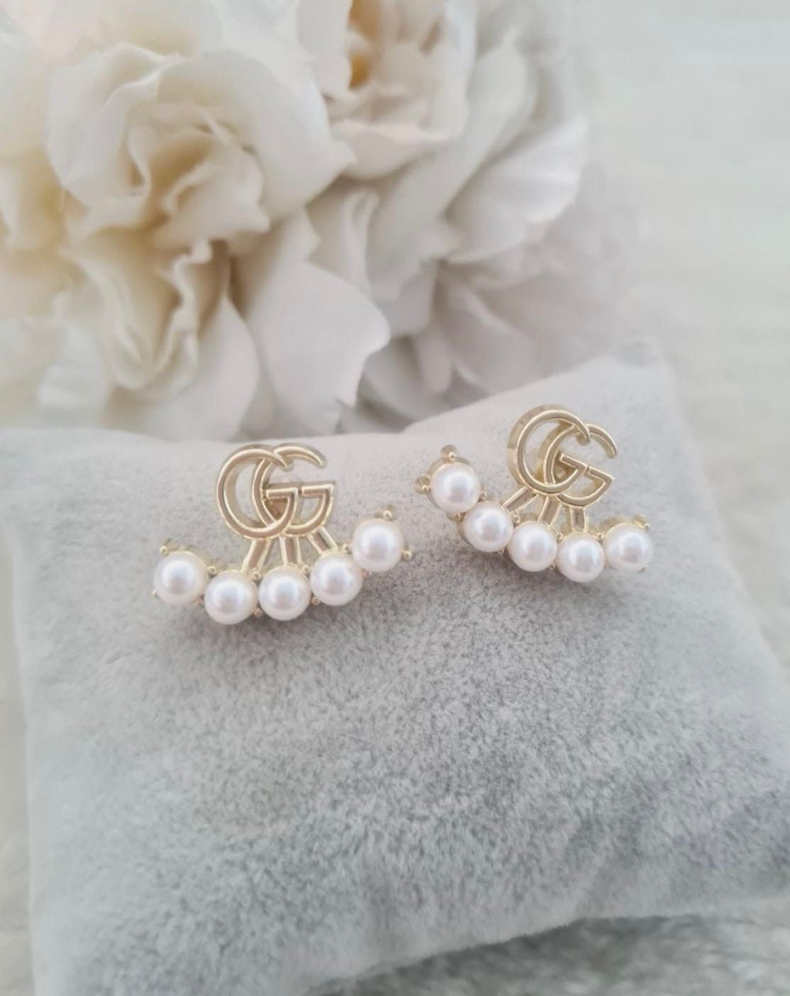 GG LADIES PEALS EARRINGS