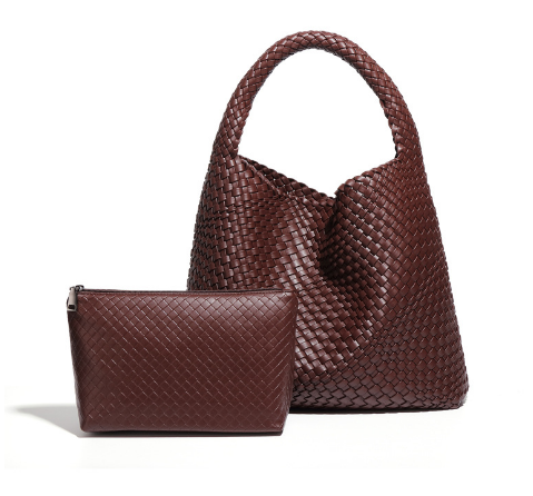 Weave two in one handbags hand made