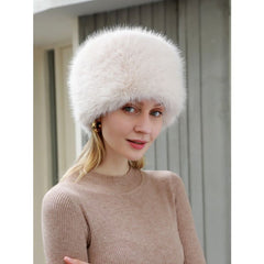 Cossack Style Snow Queen Hat in Brown HAT001