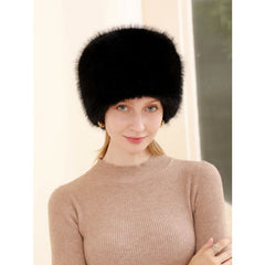 Cossack Style Snow Queen Hat in Brown HAT001
