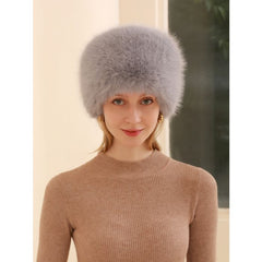 Cossack Style Snow Queen Hat in Brown HAT001