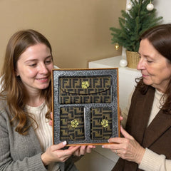 Ladies FF 3 piece boxed purse