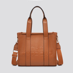 LARGE TOTE BAG WITH FABRIC STRAP