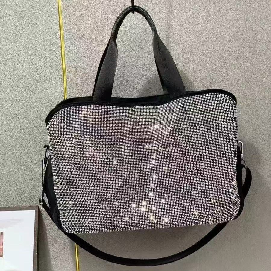 Diamond Shimmer Tote Bag