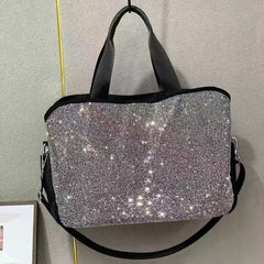 Diamond Shimmer Tote Bag