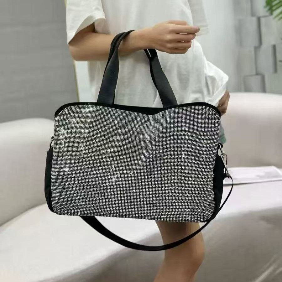 Diamond Shimmer Tote Bag