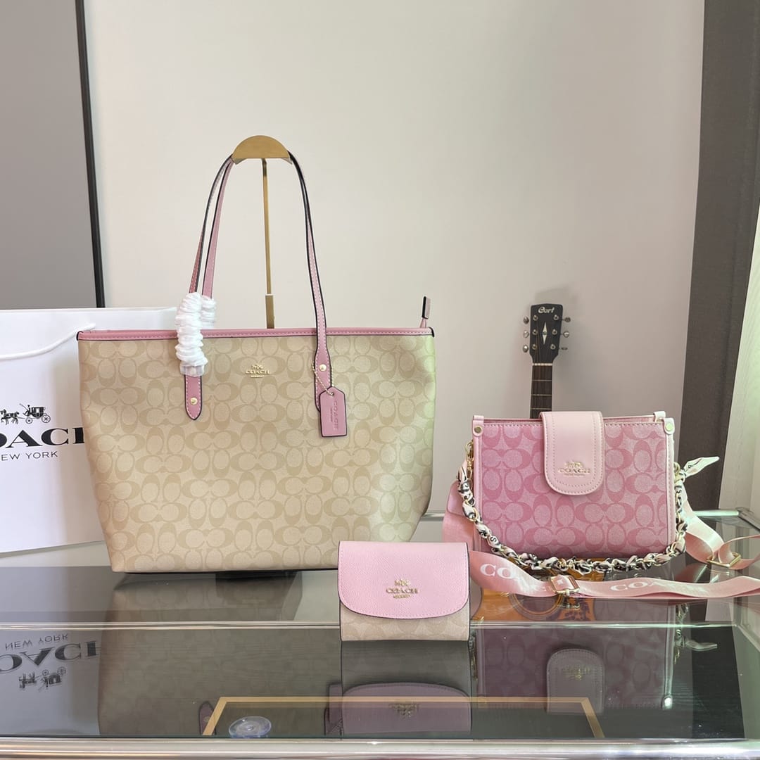 Pink set tote bag pre order only