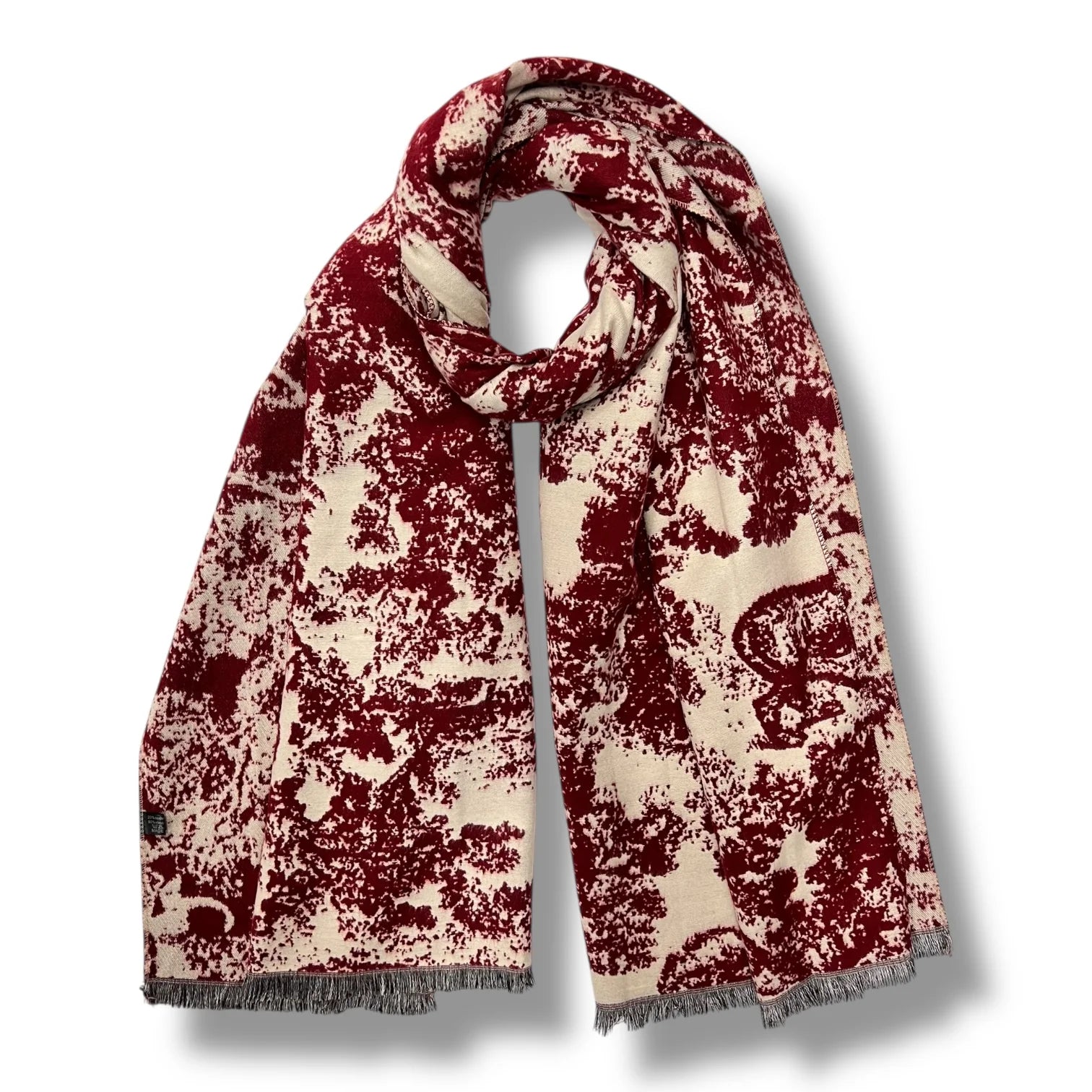 Forest print scarf