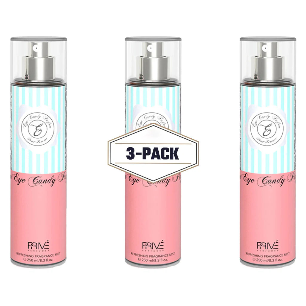 PRIVE Eye Candy (Pour Femme) - Body Mist - 250ML (3 PACK)
