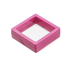 See through Bracelets Box in Silver (pack of 10) PUR091