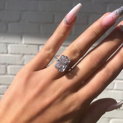 RIN018 Large adjustable ring in Pink
